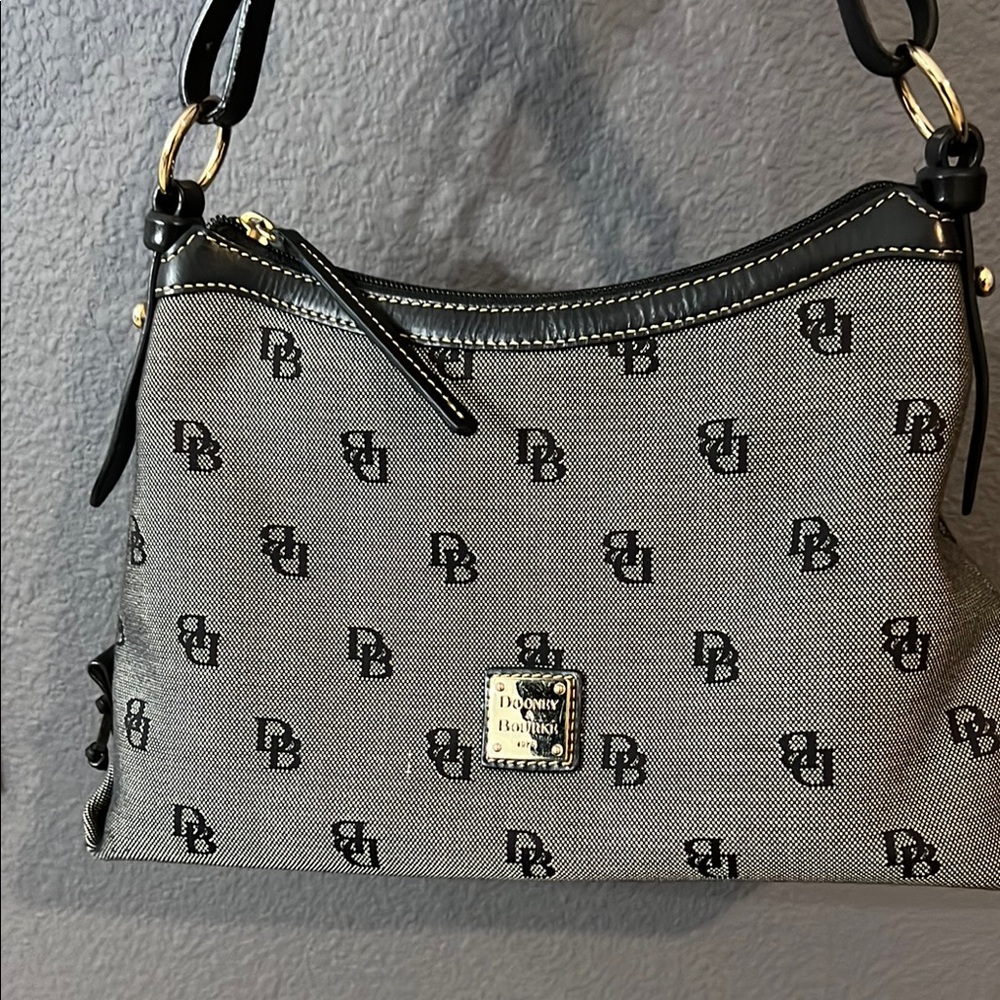 Dooney & Bourke Black and Gray Vintage Women's Bag